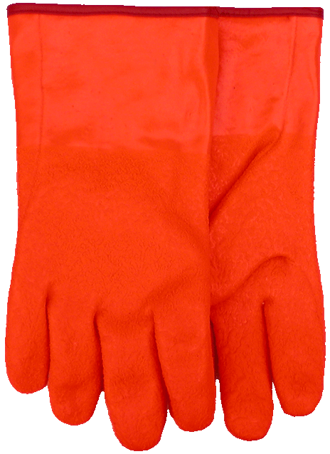Orange PVC 12" Guantlet