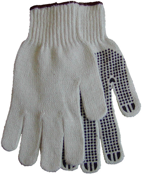 Cotton Knit with Dots - Click Image to Close