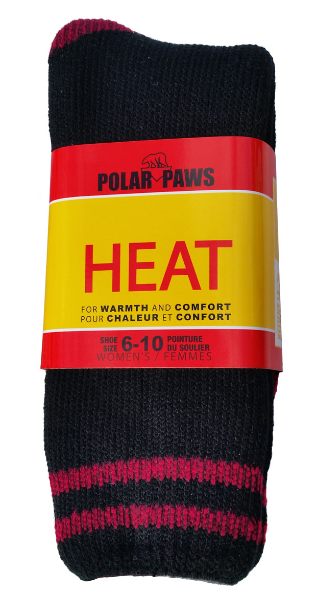 Polar Paws Womens Heat Sock